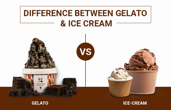 Difference between Gelato and Ice Cream